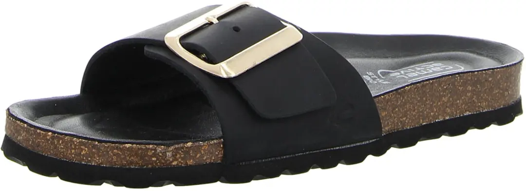 camel active dames slippers zwart maat 39