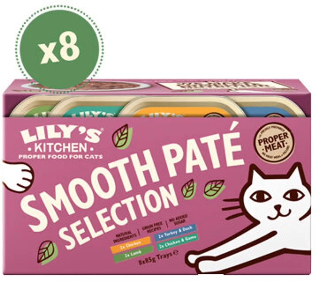 Lily's Kitchen Cat Everyday Favourites Multipack - 8x85g