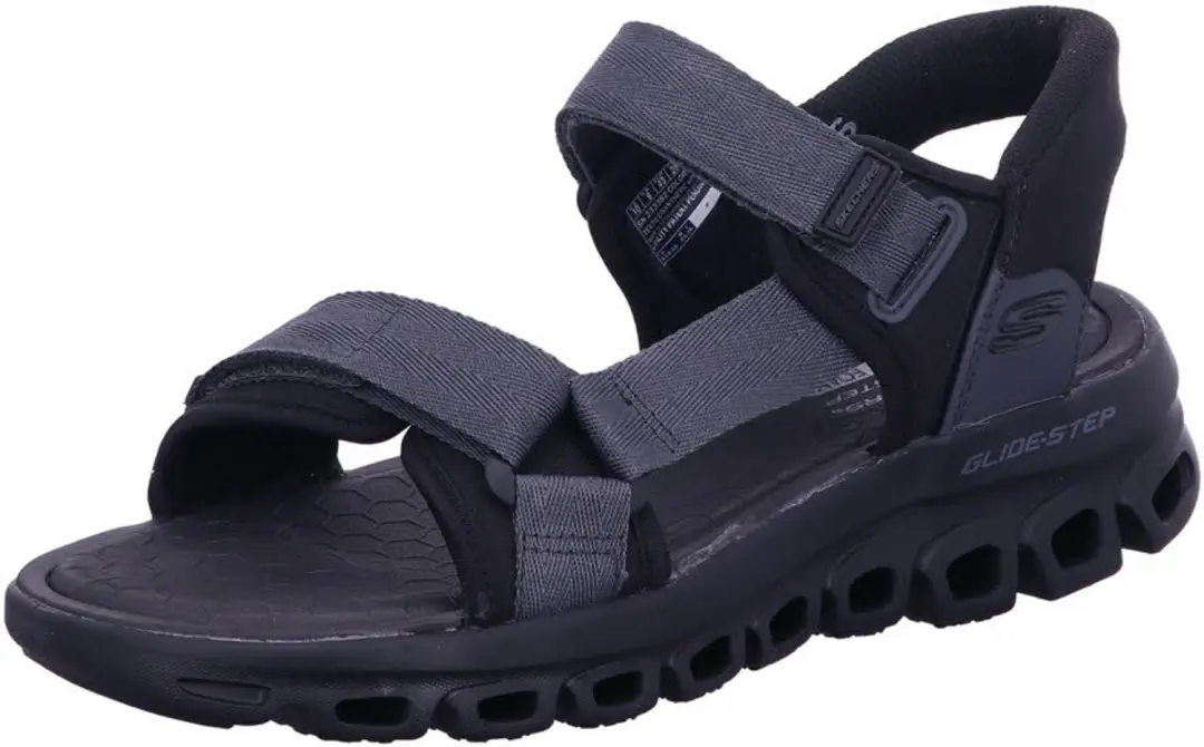 Skechers heren sandalen zwart maat 44