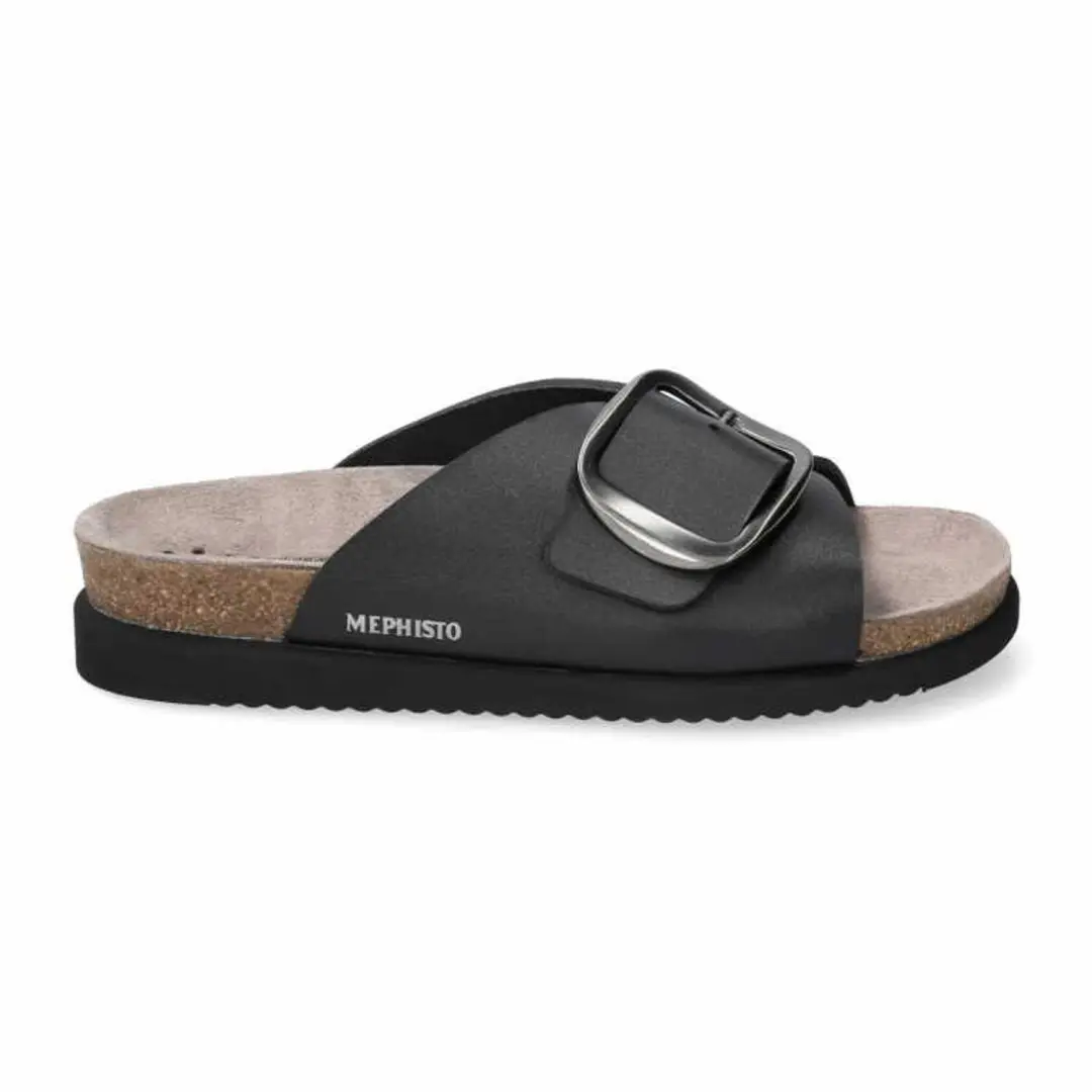 Mephisto dames slippers zwart maat 38