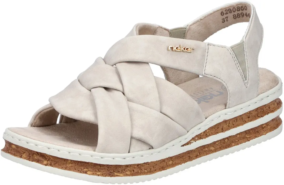 Rieker dames sandalen beige maat 40