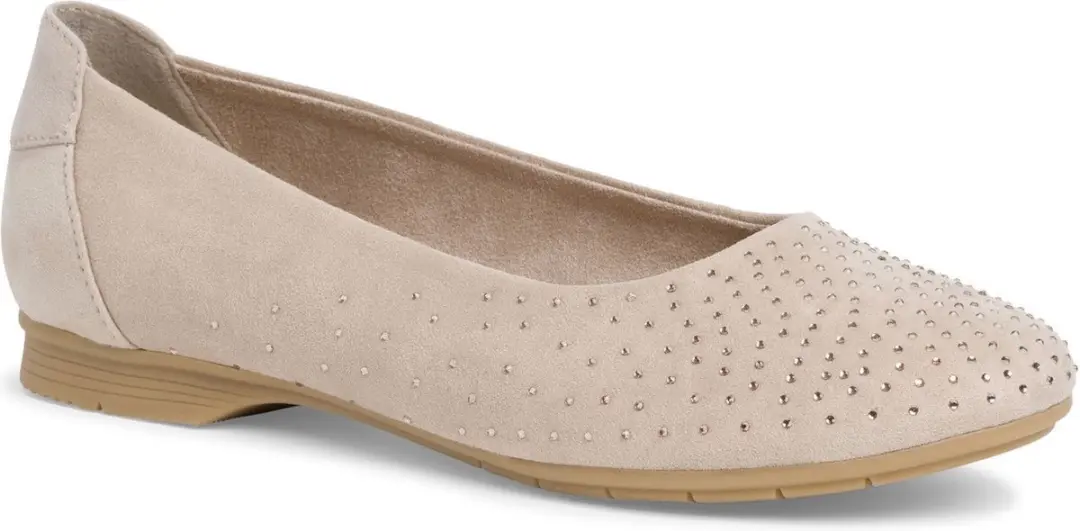 Jana Dames Ballerina 8-8-22160-20 400 H-breedte Maat: 41 EU
