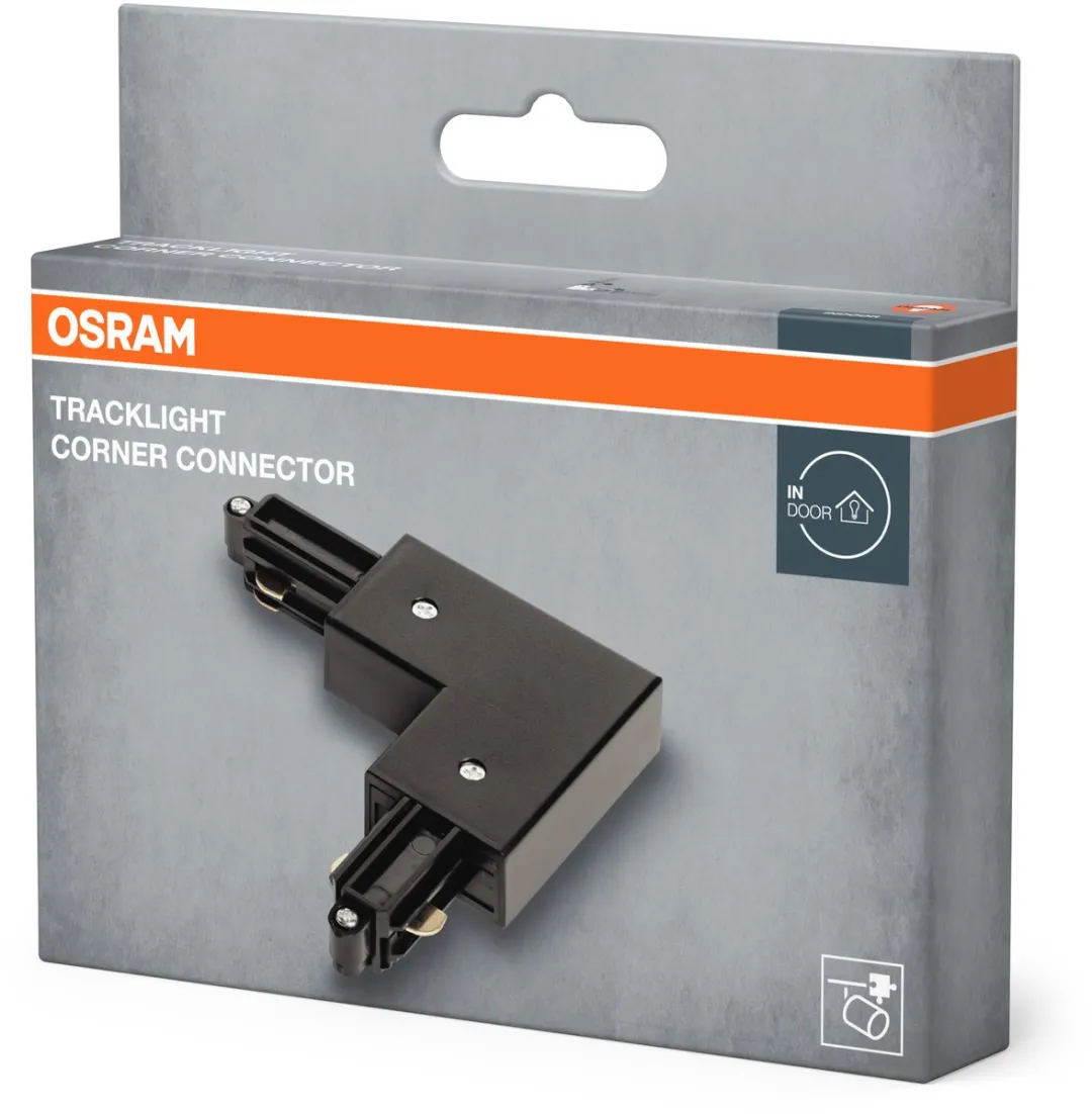 Osram Tracklight Corner Connector - Zwart