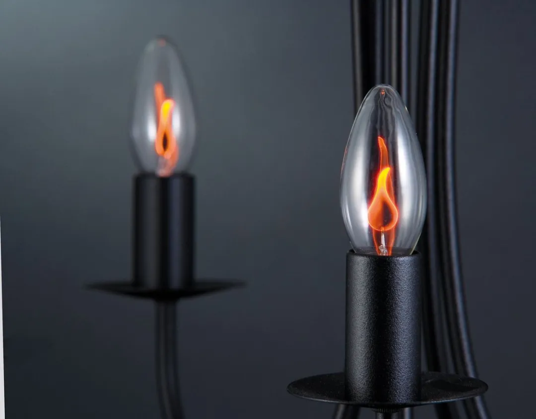 Paulmann Gloeilamp Flakkerkaars E14 3W 1500K - Helder