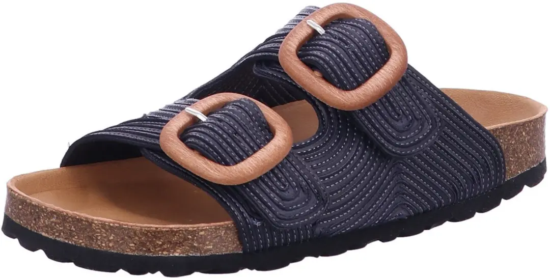 Verbenas dames slippers zwart maat 42