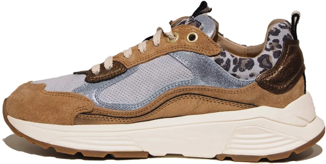 Xsensible Milau Sneakers - Suède - Dames - Blauw - Maat 38 - afbeelding 2 van 6