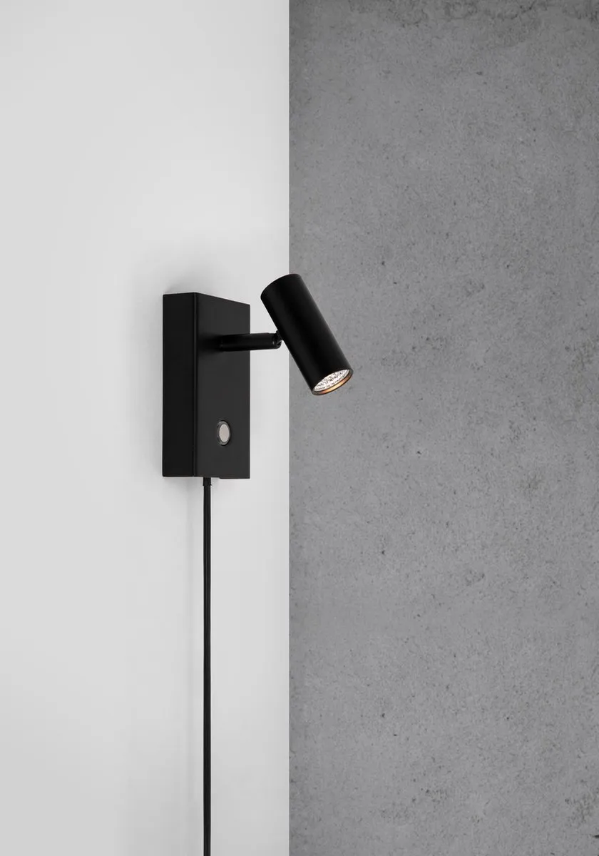 Nordlux Omari Wandlamp 4W - Zwart - afbeelding 6 van 6