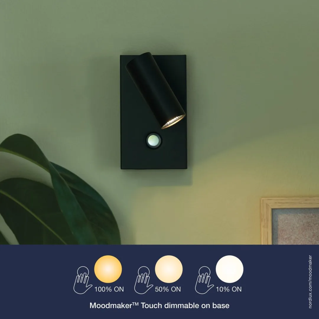 Nordlux Omari Wandlamp 4W - Zwart
