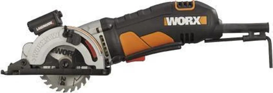 Worx WX426 Compacte Cirkelzaag 400W - 3 Zaagbladen