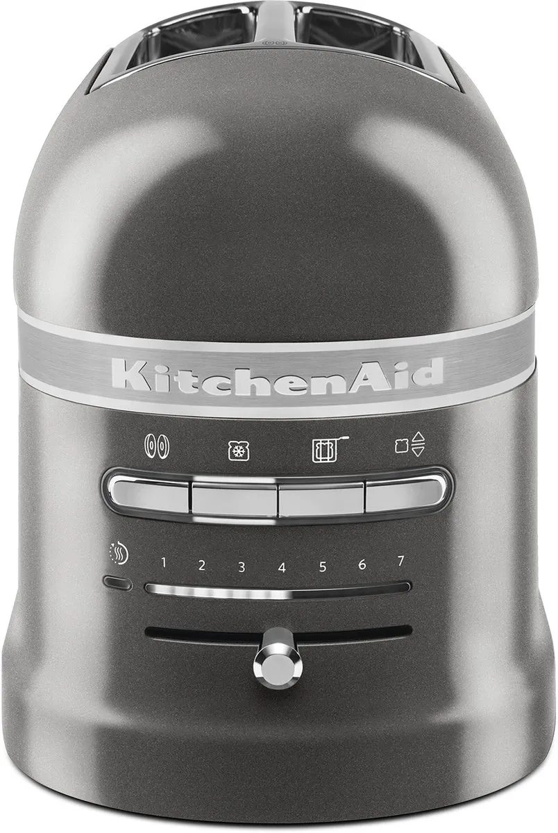 KitchenAid Artisan Broodrooster 5KMT2204EMS - 2 Sleuven - 1250W - Grijs - afbeelding 6 van 6