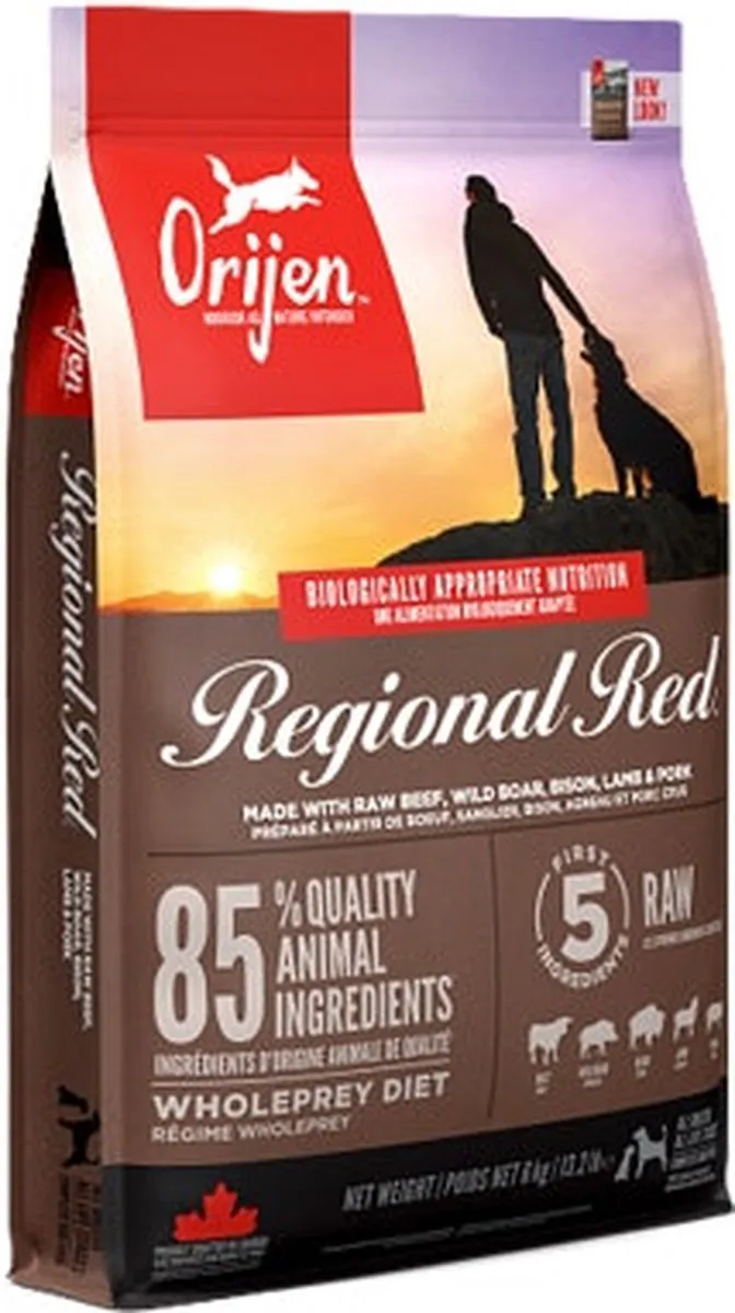 Orijen Regional Red Whole Prey Hondenvoer