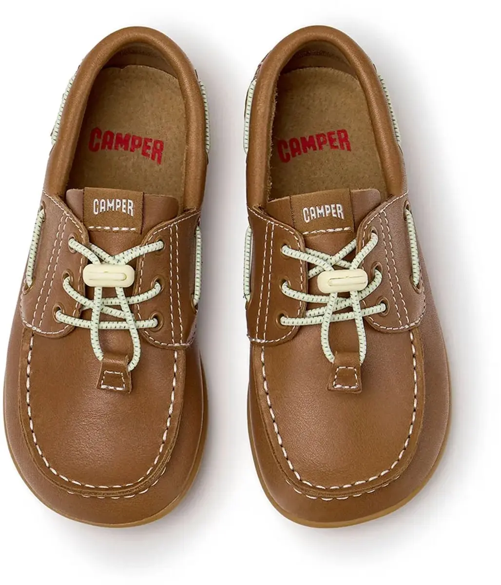 Camper Peu Cami Veterschoenen Kinderen - Bruin - afbeelding 3 van 4