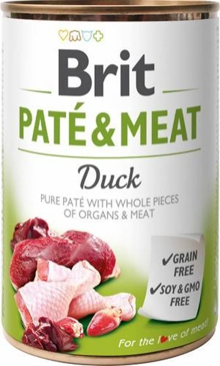 Brit Paté & Meat Duck 400g