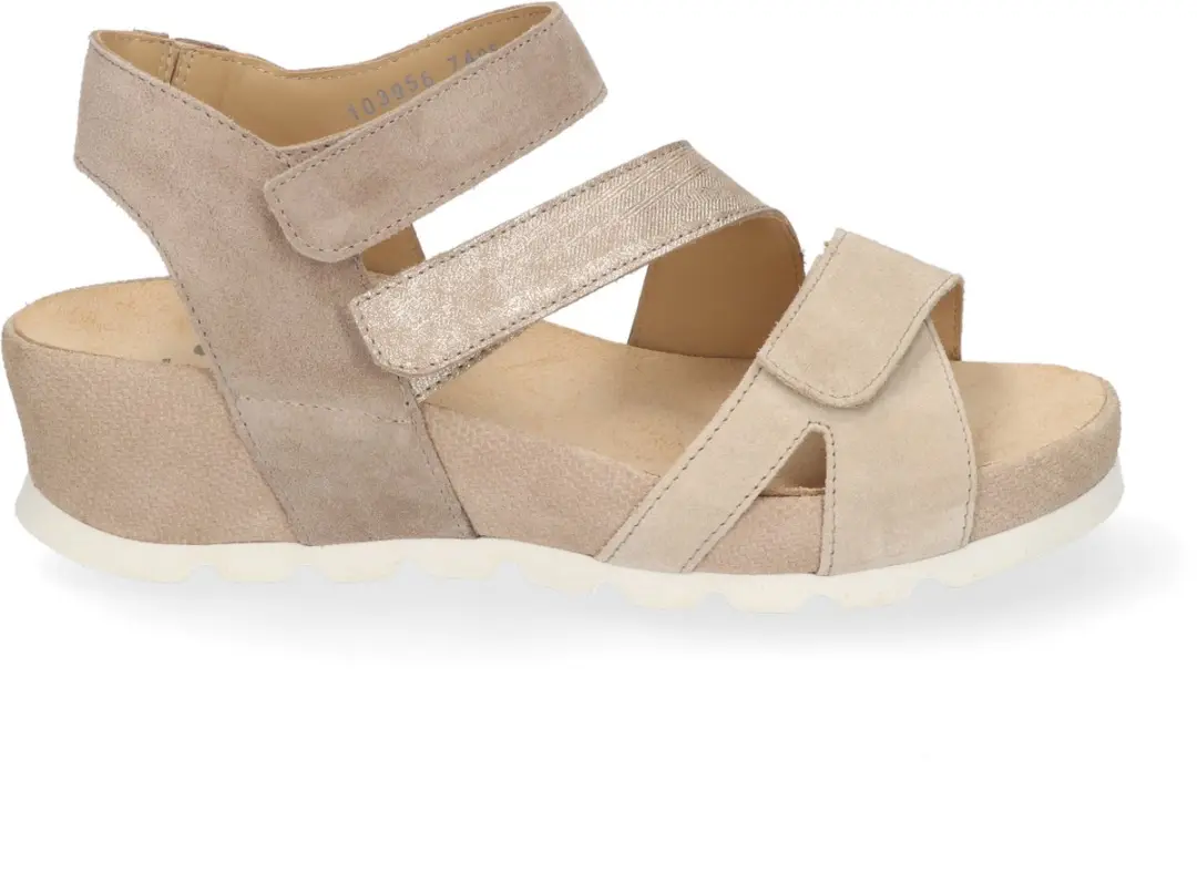 Durea 7405.025.0289-H dames sandalen sportief maat 38,5 (5,5) beige