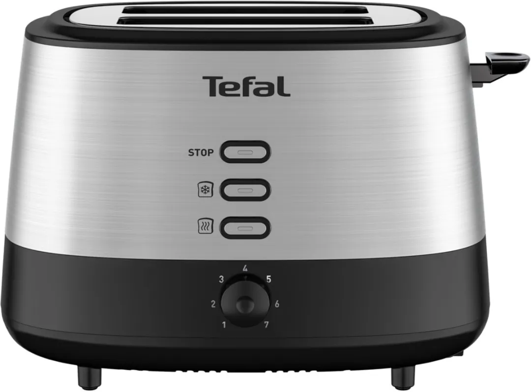 Tefal Equinox TT520D Broodrooster 2 Sandwiches - RVS/Zwart