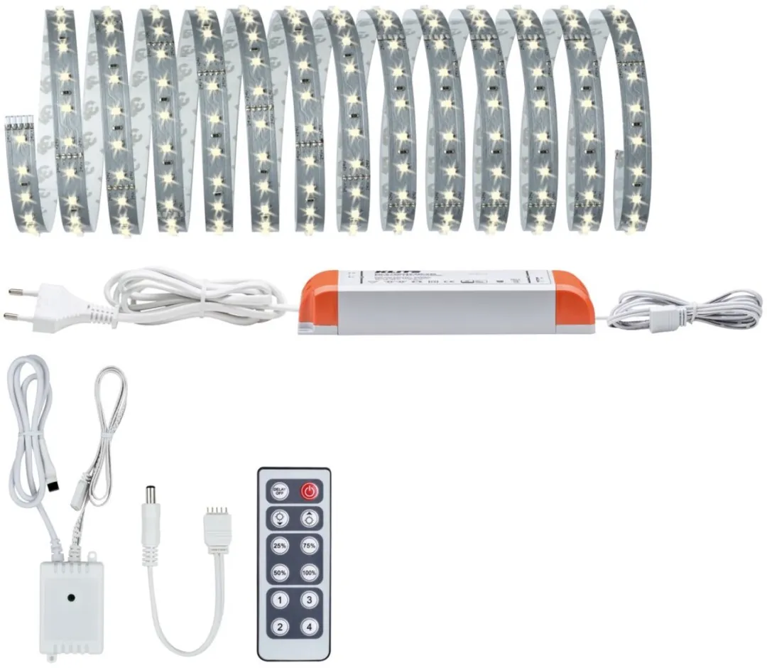 Paulmann MaxLED 500 Set Keuken Comfort Sokkel 5m 30W - Zilver - afbeelding 6 van 6