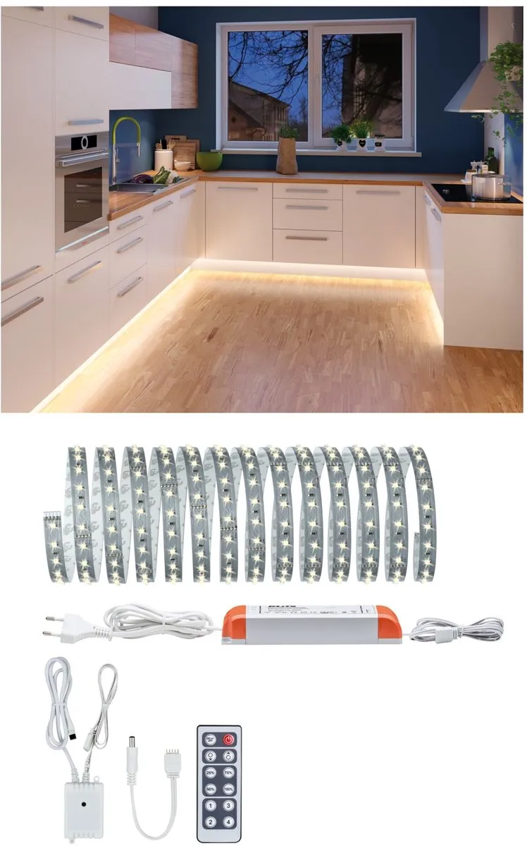 Paulmann MaxLED 500 Set Keuken Comfort Sokkel 5m 30W