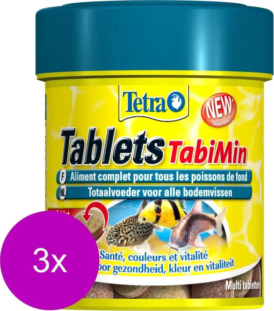 Tetra Tabimin Tabletten - 360ml (3x120 stuks)