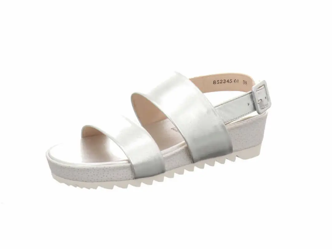 Peter Kaiser dames sandalen zilver maat 38