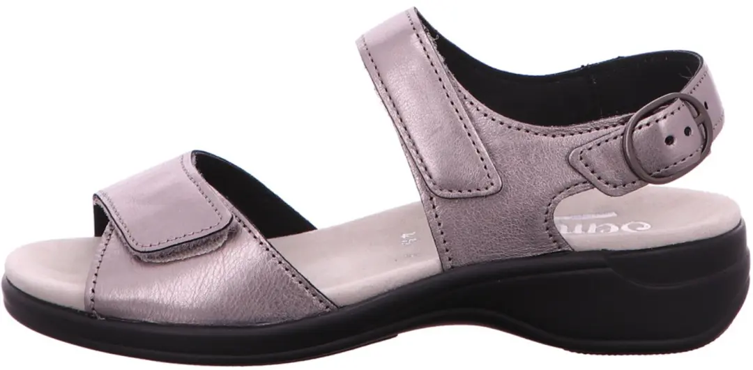 Semler dames slippers zilver maat 40.5