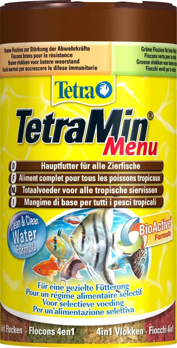 Tetra Menu 4in1 Visvoer 250ml