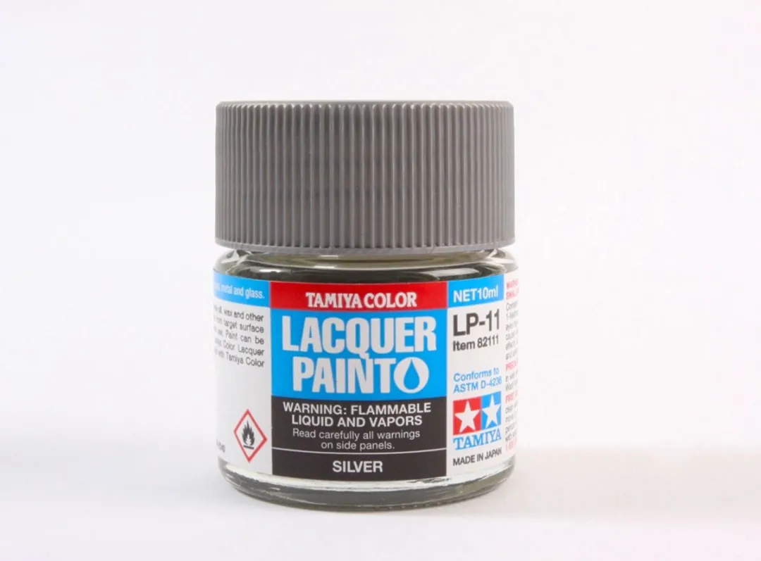 Tamiya Hobbyverf Olieverf LP-11 Zilver Gloss 10ml