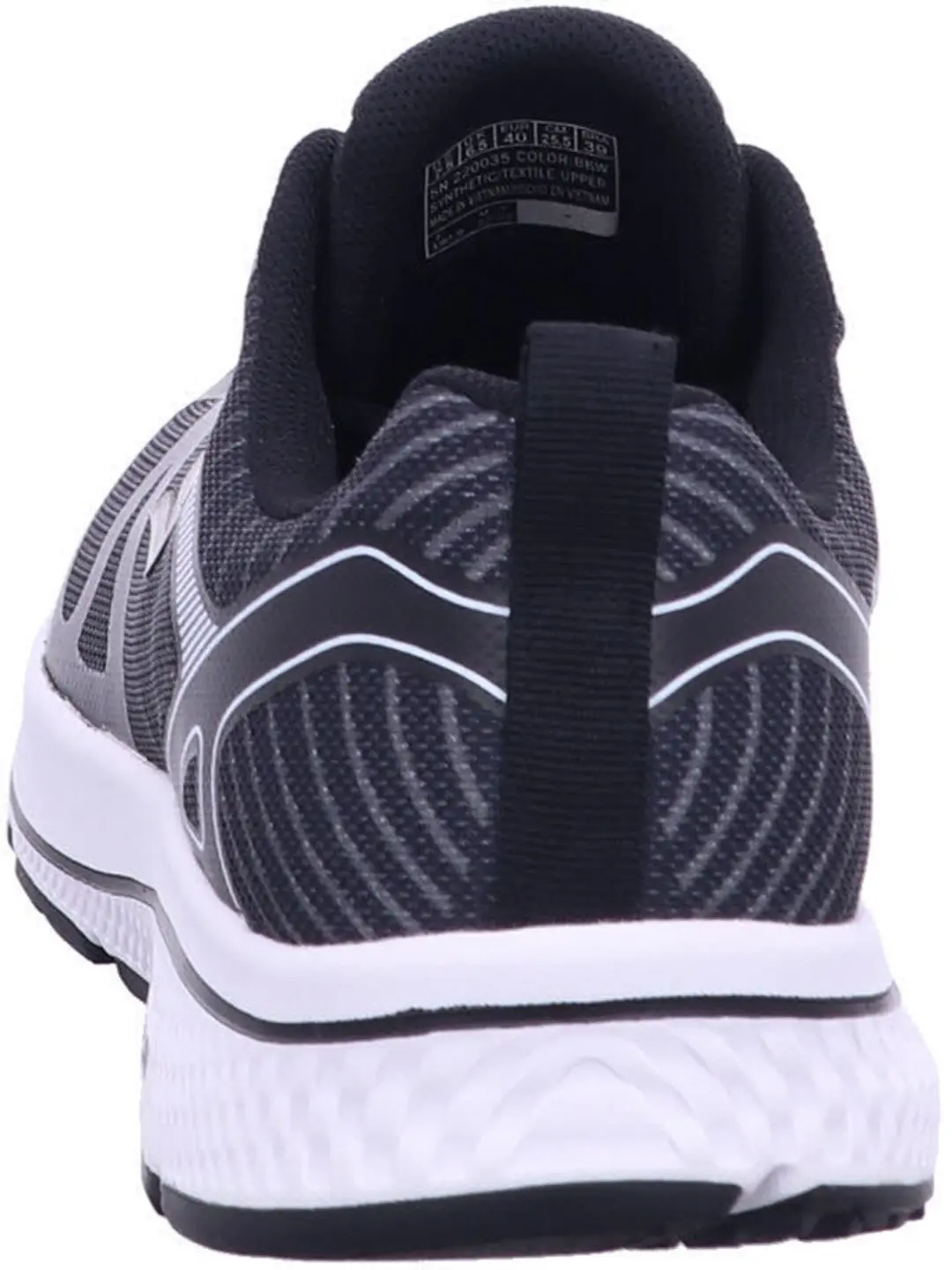 Skechers GO RUN Consistent Fleet Rush - Zwart/Wit - 42 - afbeelding 2 van 5