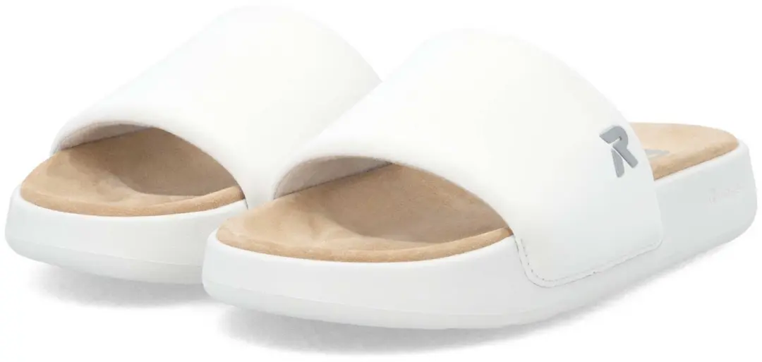 Rieker slippers wit maat 38