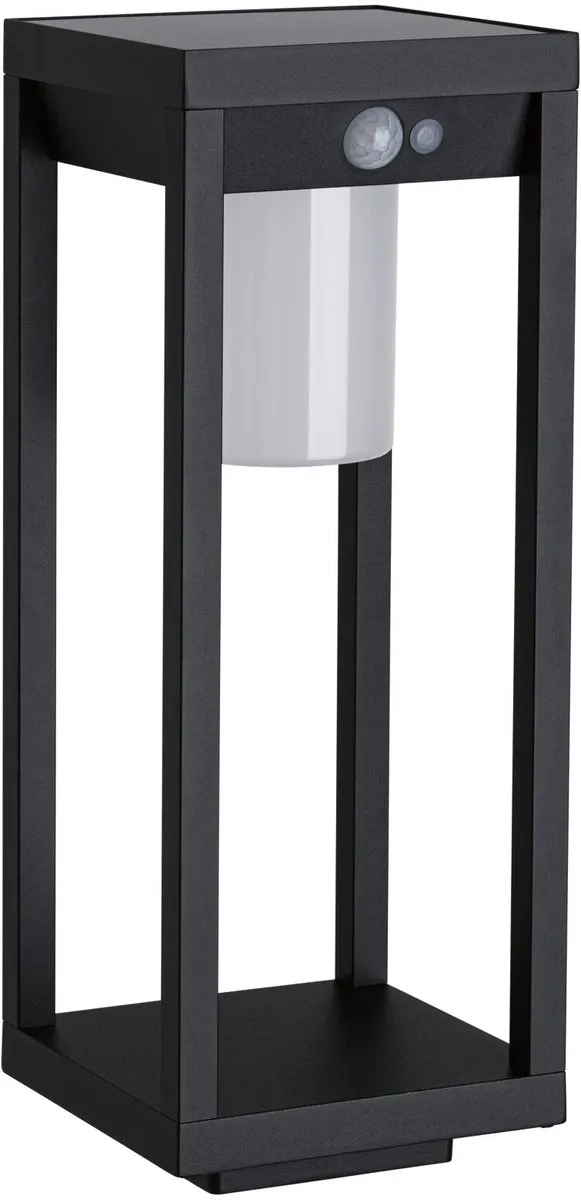 Paulmann Solar Marisol LED Lichtobject Bewegingsmelder IP44 3000K 350lm - Zwart