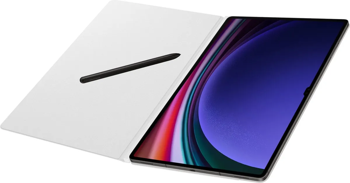 Samsung Galaxy Tab S9 Ultra Smart Book Cover - Wit EF-BX910PWEGWW