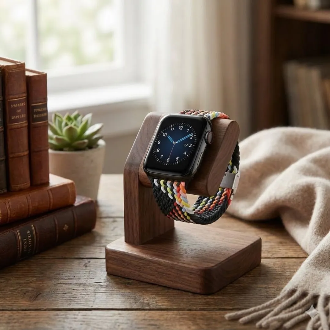 NUVEX Horlogebandje Apple Watch - One Size - Zwart met Multicolor