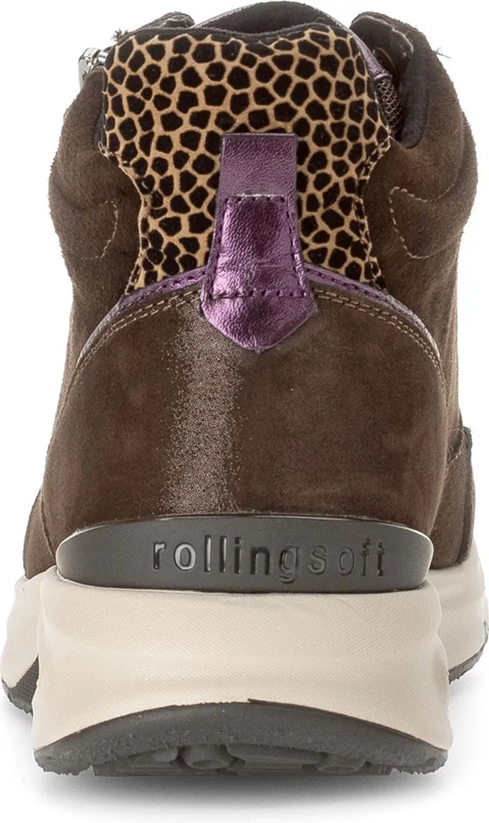 Gabor rollingsoft sensitive 56.887.43 - dames laars - bruin - maat 37.5 (EU) 4.5 (UK) - afbeelding 6 van 6