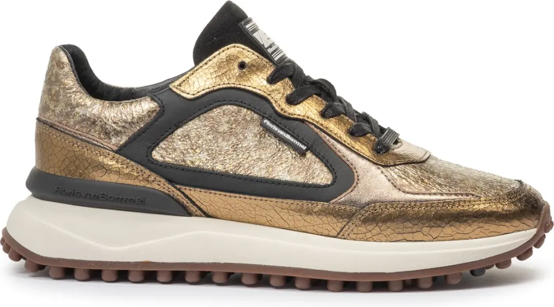 Floris van Bommel Noppi 35.11 Dames Sneakers - Goud - afbeelding 2 van 6