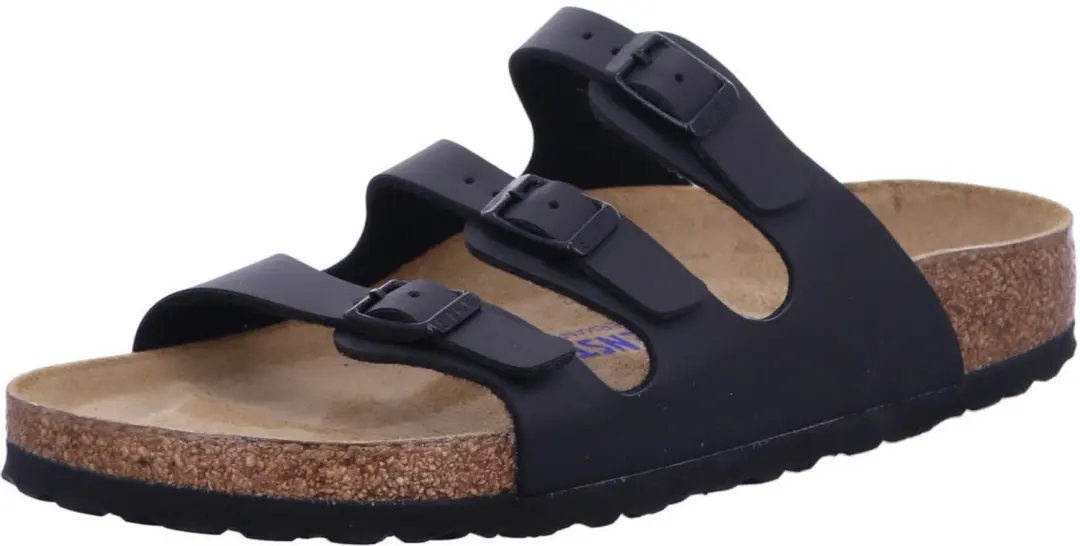 Birkenstock Florida Dames Slippers - Zwart - 38 - afbeelding 4 van 6