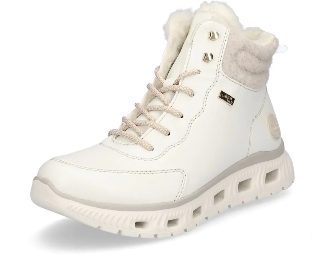 Rieker Booties M6010-80, Vrouwen, Wit, Laarzen, maat: 38