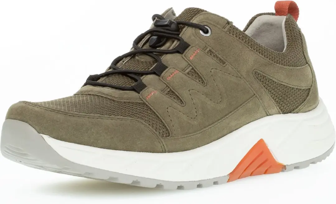 Pius Gabor rollingsoft sensitive 8002.11.03 - heren rollende wandelsneaker - groen - maat 42.5 (EU) 8.5 (UK)
