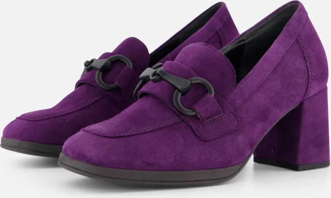 Gabor Instappers paars Suede