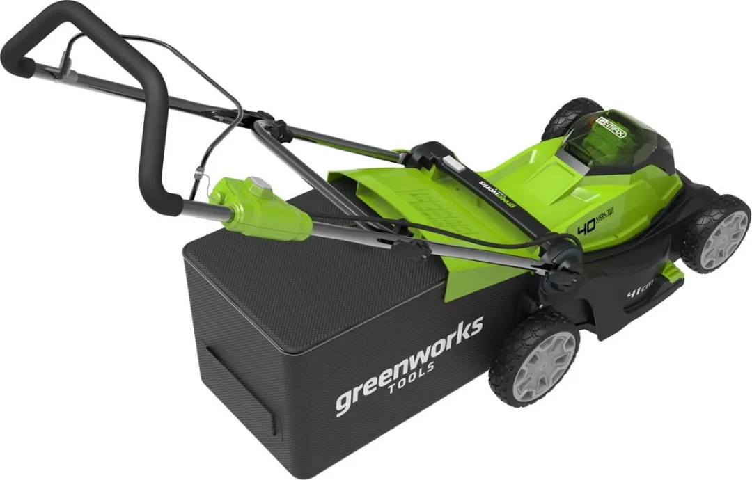 Greenworks 40V 41cm Grasmaaier 2-in-1 - 50L - 1x4.0Ah Accu - afbeelding 6 van 6