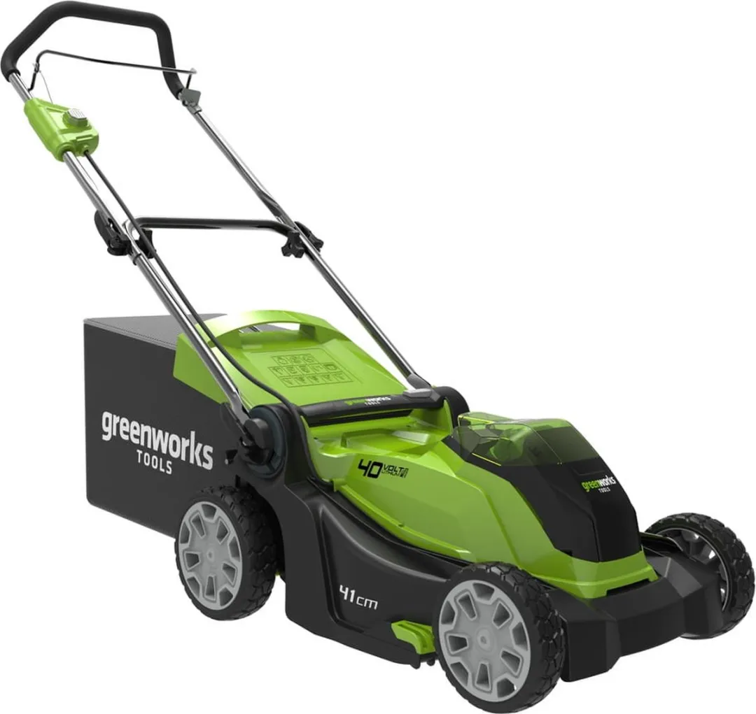 Greenworks 40V 41cm Grasmaaier 2-in-1 - 50L - 1x4.0Ah Accu