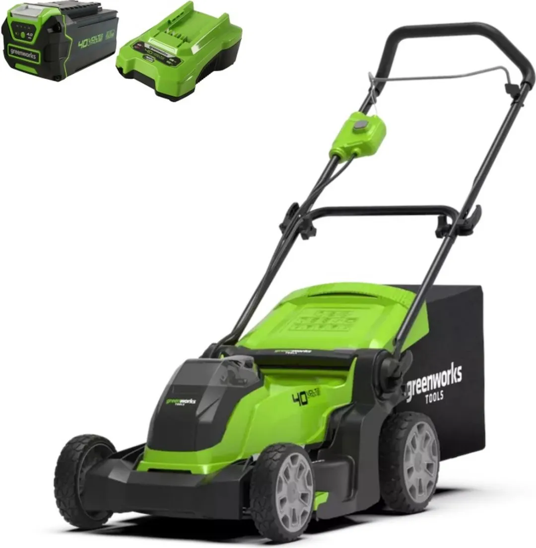 Greenworks 40V 41cm Grasmaaier 2-in-1
