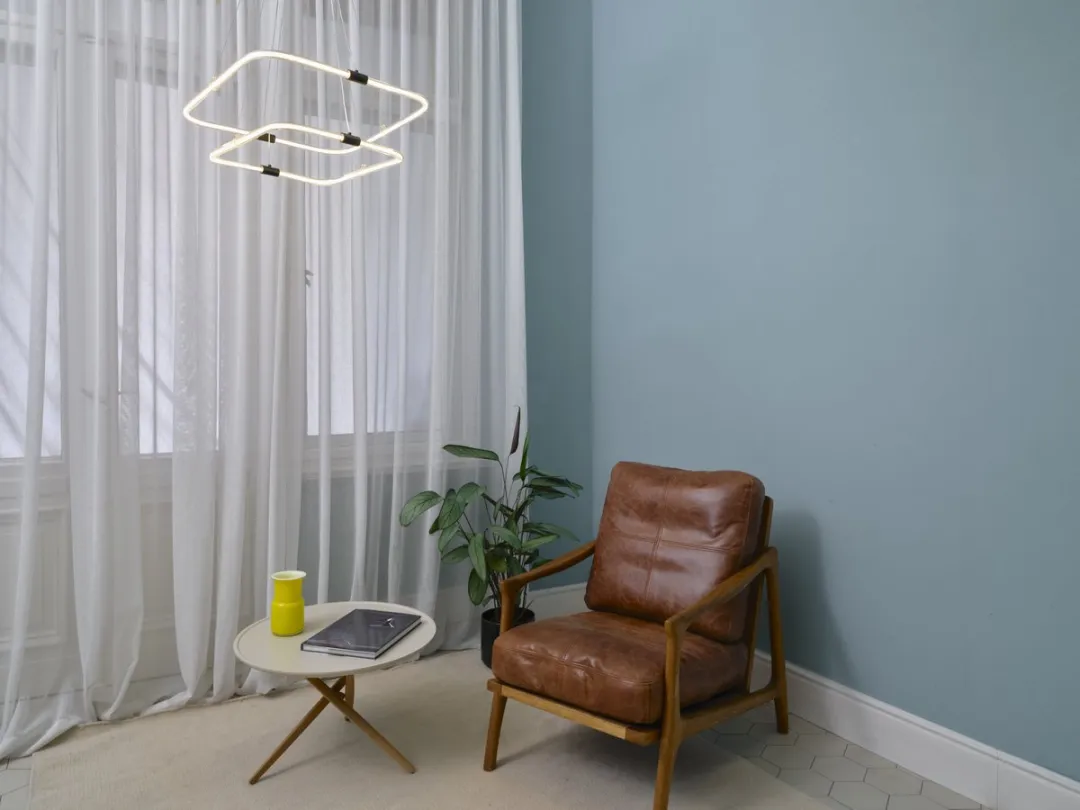 Osram Decor Tetragon 2XPendant 23W LED Hanglamp - Donkergrijs