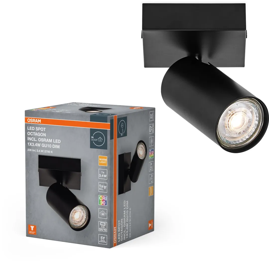 Osram LED Spot Octagon GU10 3,4W