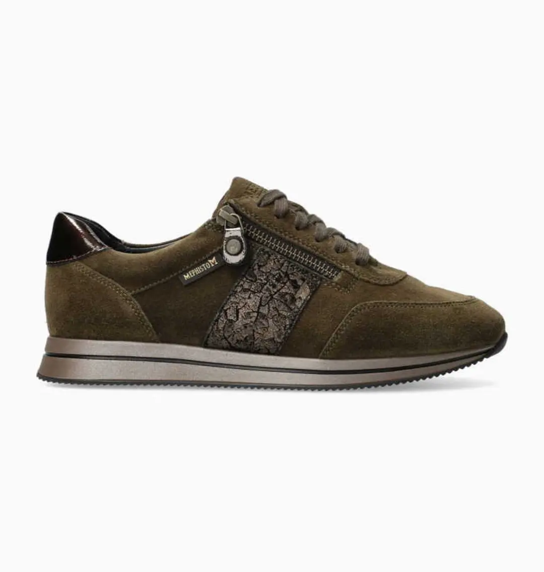 Mephisto dames sneakers groen maat 40