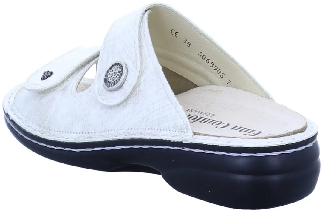 Finn Comfort Zeno Dames Teenslipper - 38 - Beige - afbeelding 2 van 5