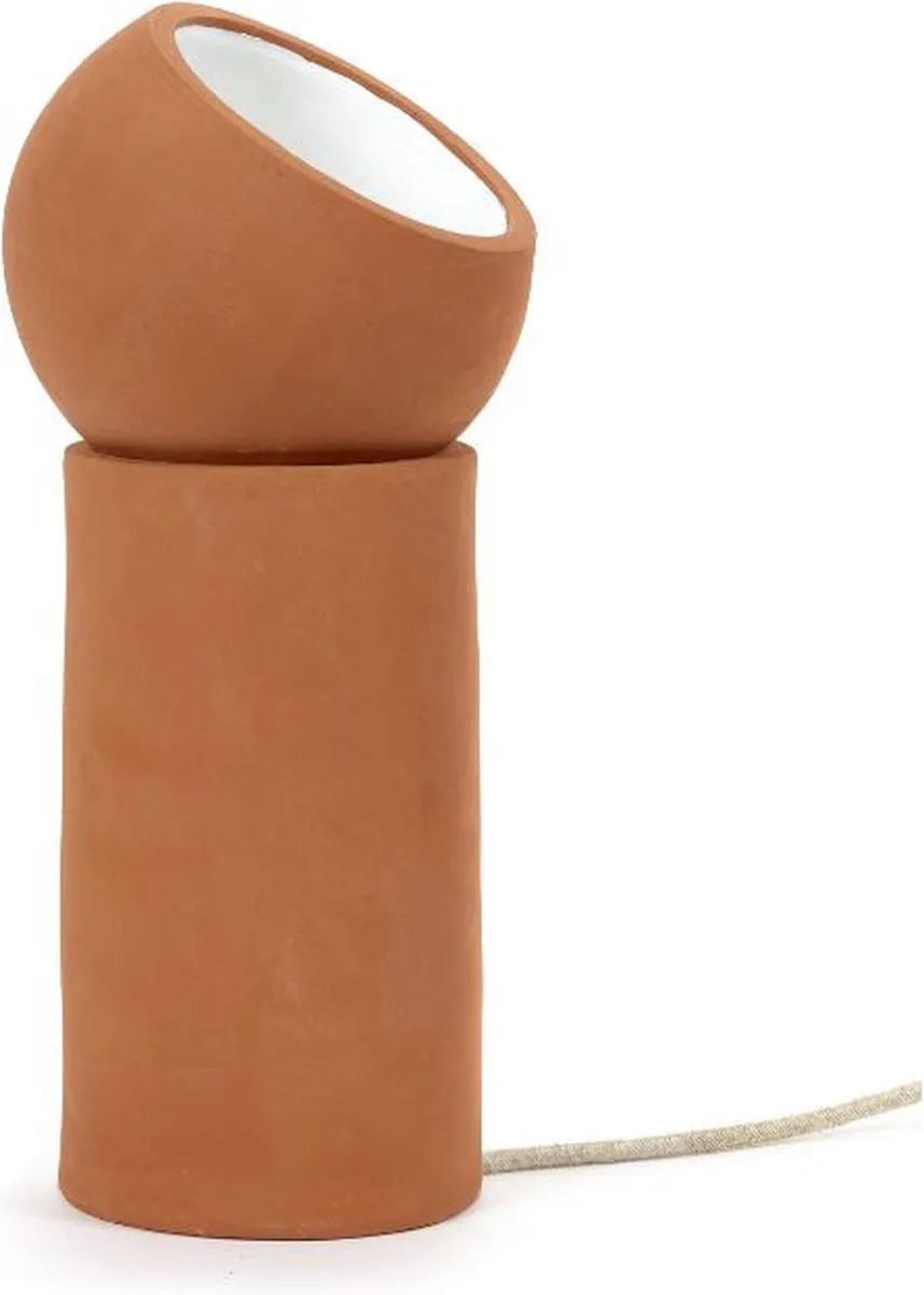 Serax Lauren Van Driessche Terra Light Tafellamp - 16cm - Terracotta
