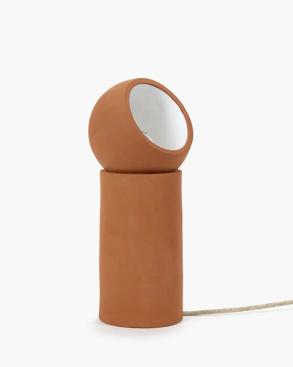 Serax Lauren Van Driessche Terra Light Tafellamp - 16cm - Terracotta