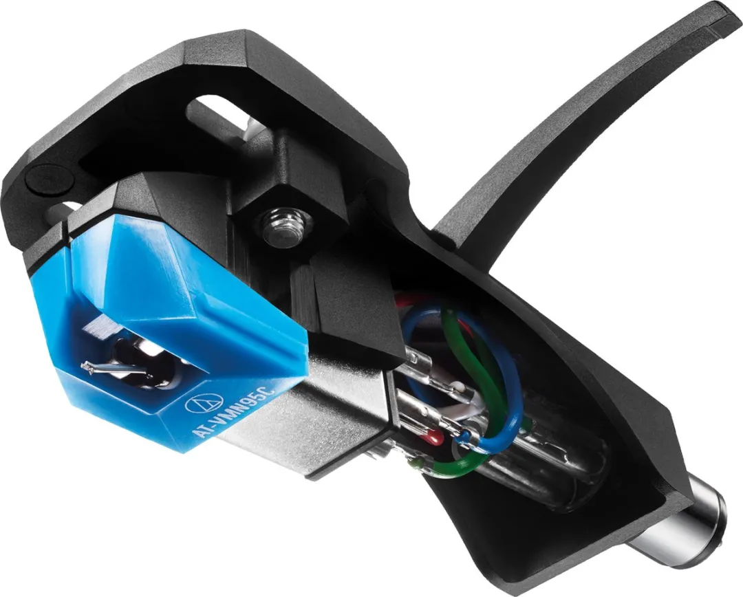 Audio-Technica AT-VM95C/H MM Cartridge - Blauw/Zwart