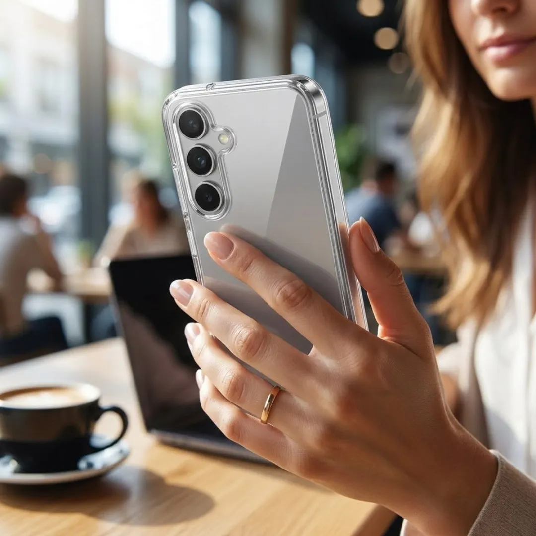 NUVEX Transparant TPU Hoesje Samsung Galaxy A16 - Schokbestendig