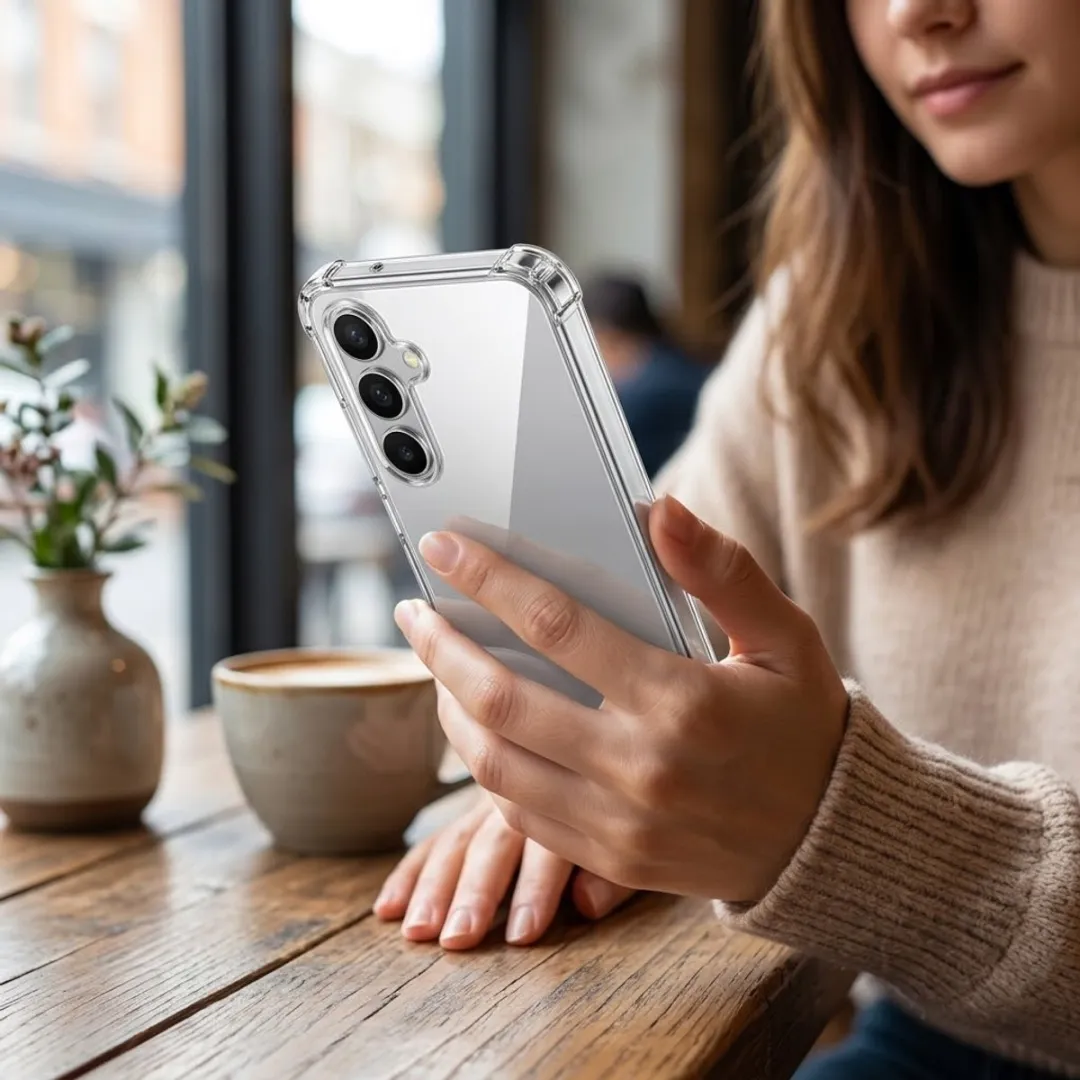 NUVEX Transparant TPU Hoesje Samsung Galaxy A16 - Schokbestendig