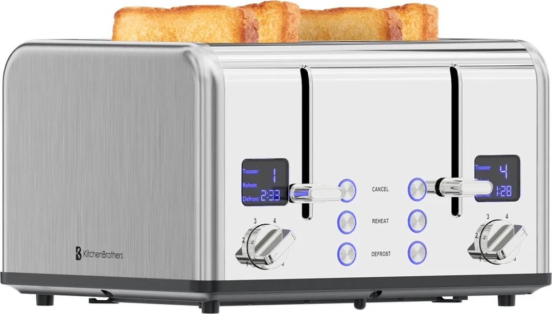 KitchenBrothers KB4005 Broodrooster 1630W